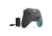 Геймпад Xbox One S Grey/Blue + Play & Charge Kit
