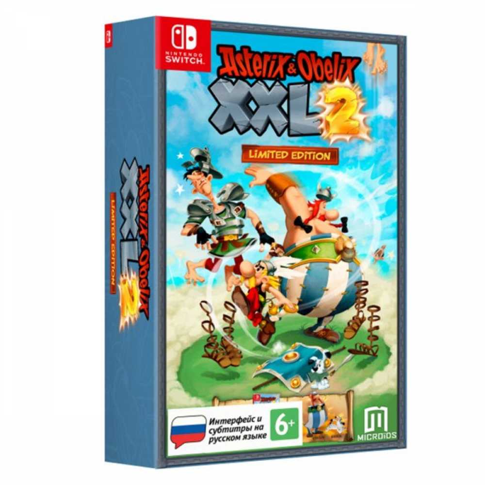 Asterix and Obelix XXL2 Limited [Nintendo Switch, русские субтитры] -  купить в Минске, цены