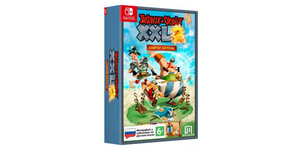 Asterix and Obelix XXL2 Limited Edition [Switch, русские субтитры]