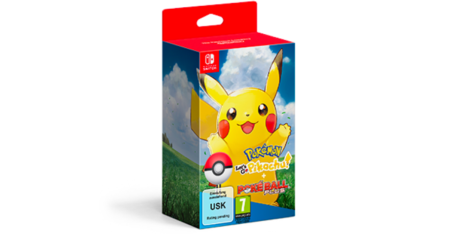 Pokemon: Let’s Go, Pikachu! + Poke Ball Plus Pack 