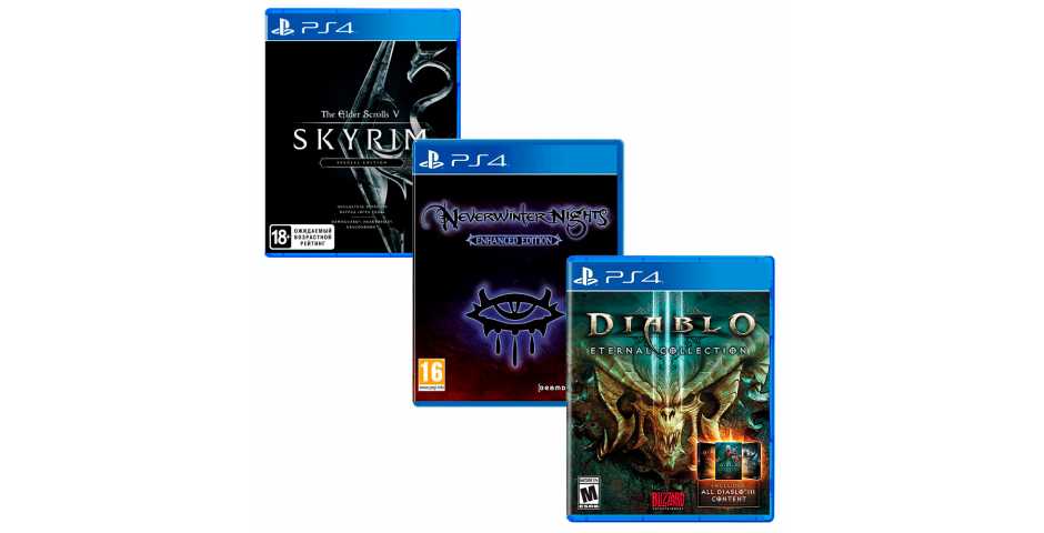 TES V: Skyrim - Special + Neverwinter Nights: Enhanced + Diablo III: Eternal Collection