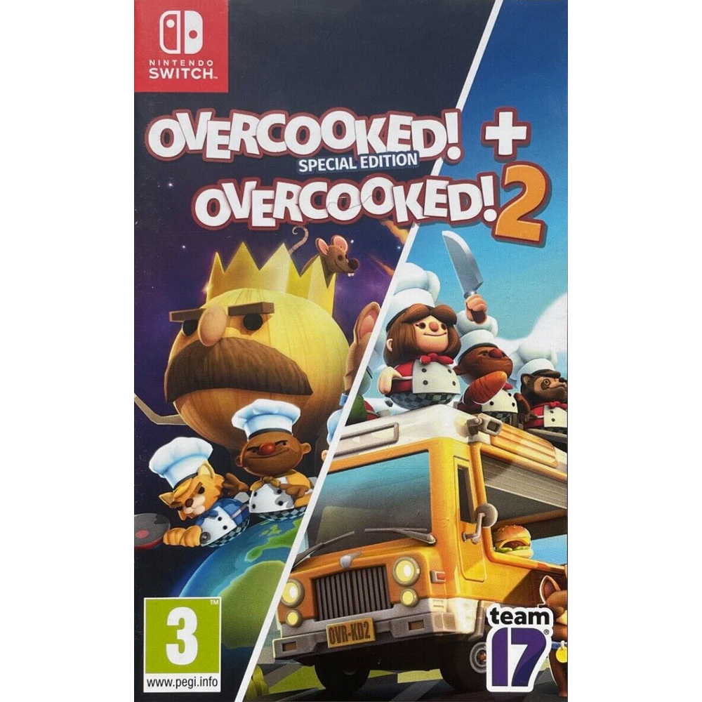 Overcooked! Special Edition + Overcooked! 2 [Switch] - купить в Минске, цены