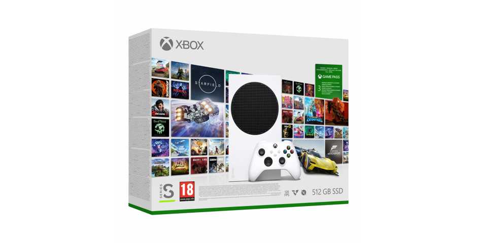 Microsoft Xbox Series S + 3 месяца Xbox Game Pass Ultimate