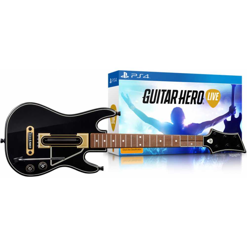 Заказать Guitar Hero Live Bundle (Гитара + игра) [PS4] в Минске по честной  цене.