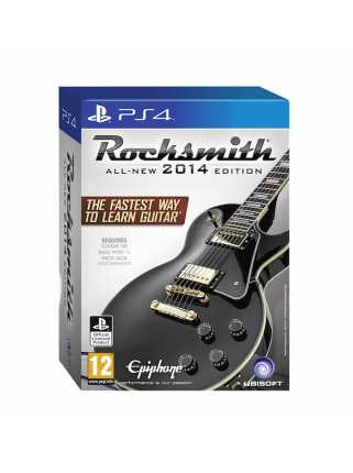 Rocksmith 2014 Edition (Игра + Кабель для подсоединения гитары) [PS4, русская версия]
