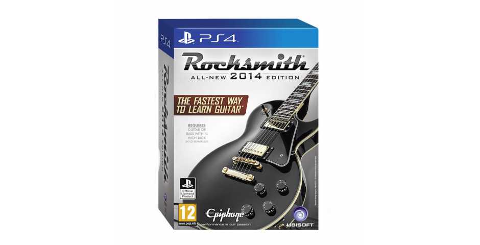 Rocksmith 2014 (Игра + Кабель для подсоединения гитары) [PS4]
