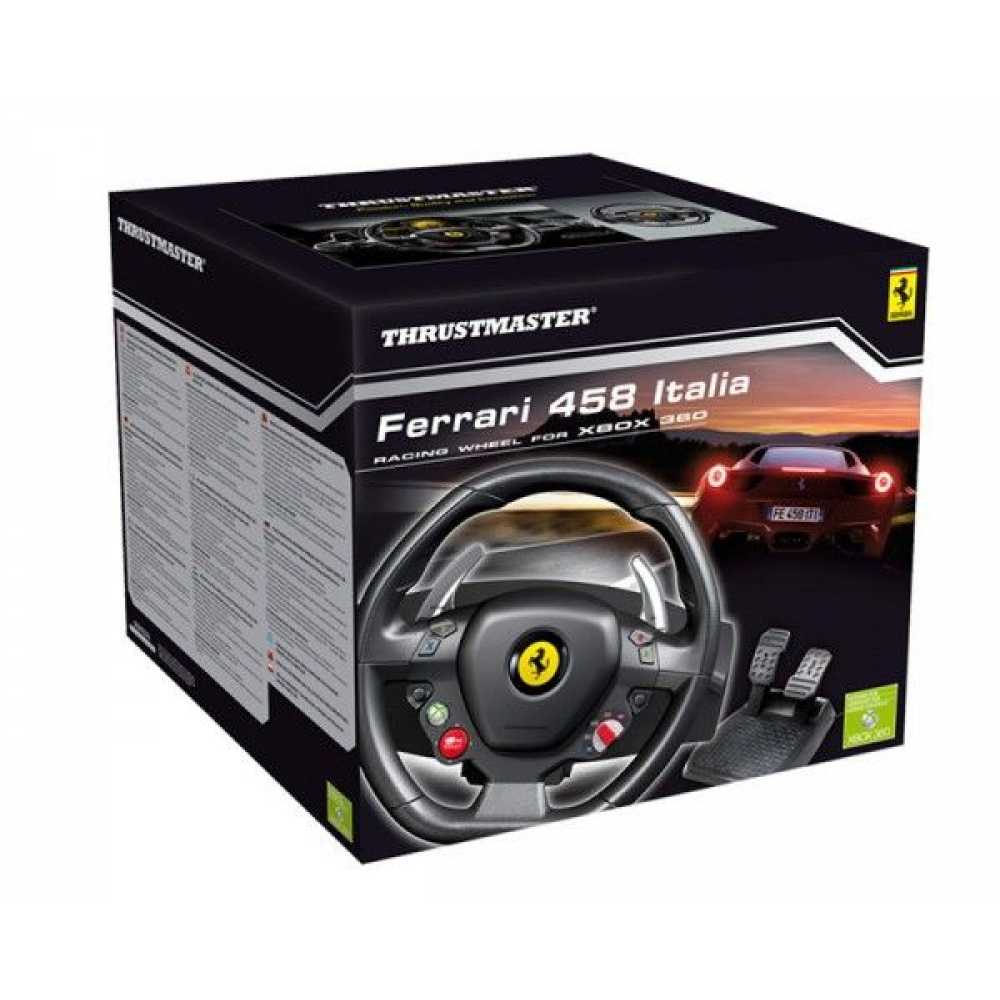 Купить Руль Thrustmaster Ferrari 458 Italia [Xbox 360] в Минске по низкой  цене.