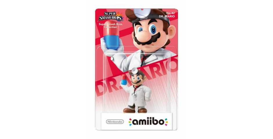 Фигурка amiibo - Доктор Марио (Dr. Mario - коллекция Super Smash Bros)