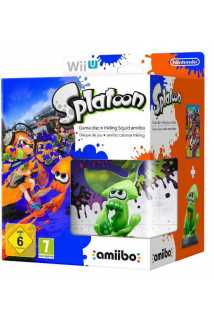 Комплект игра Splatoon + Amiibo: Inkling Squid  [WiiU]