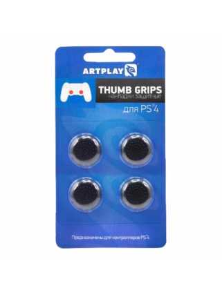 Накладки Artplays Thumb Grips (Черные 4шт.) [PS4]