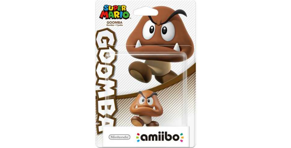 Фигурка amiibo - Гумба (Goomba коллекция Super Mario)