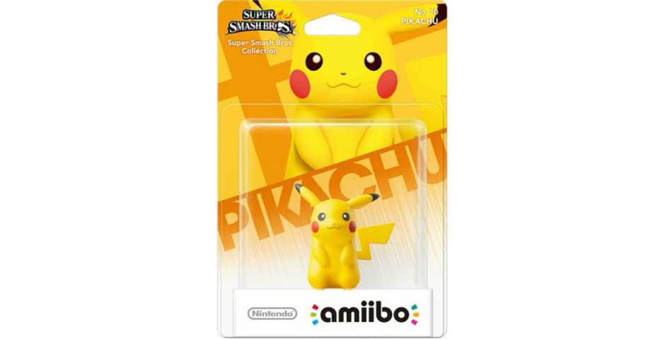 Фигурка amiibo - Пикачу (Pikachu - коллекция Super Smash Bros)