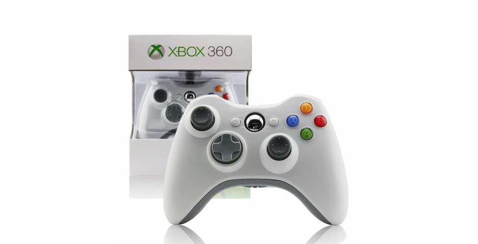 Геймпад Microsoft Wireless Controller (White) [Xbox 360]