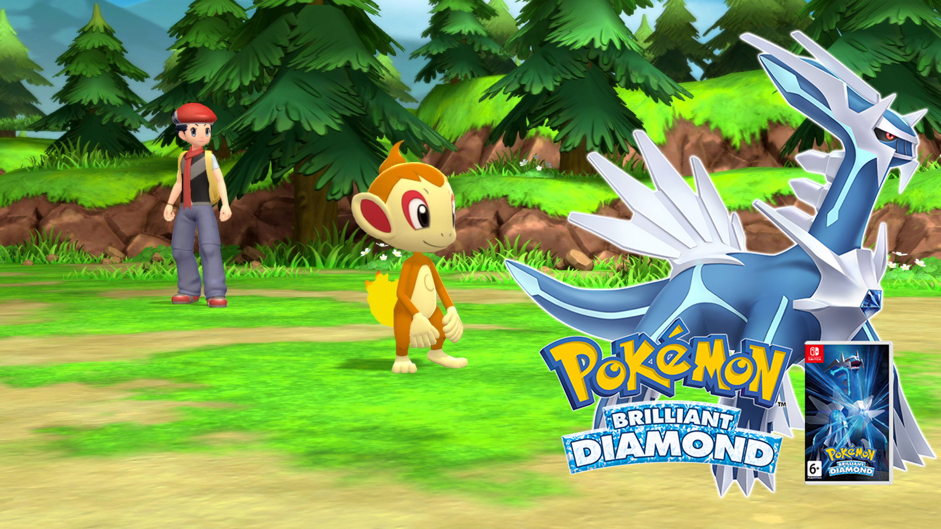 Pokemon Brilliant Diamond [Switch] - купить в Минске, цены