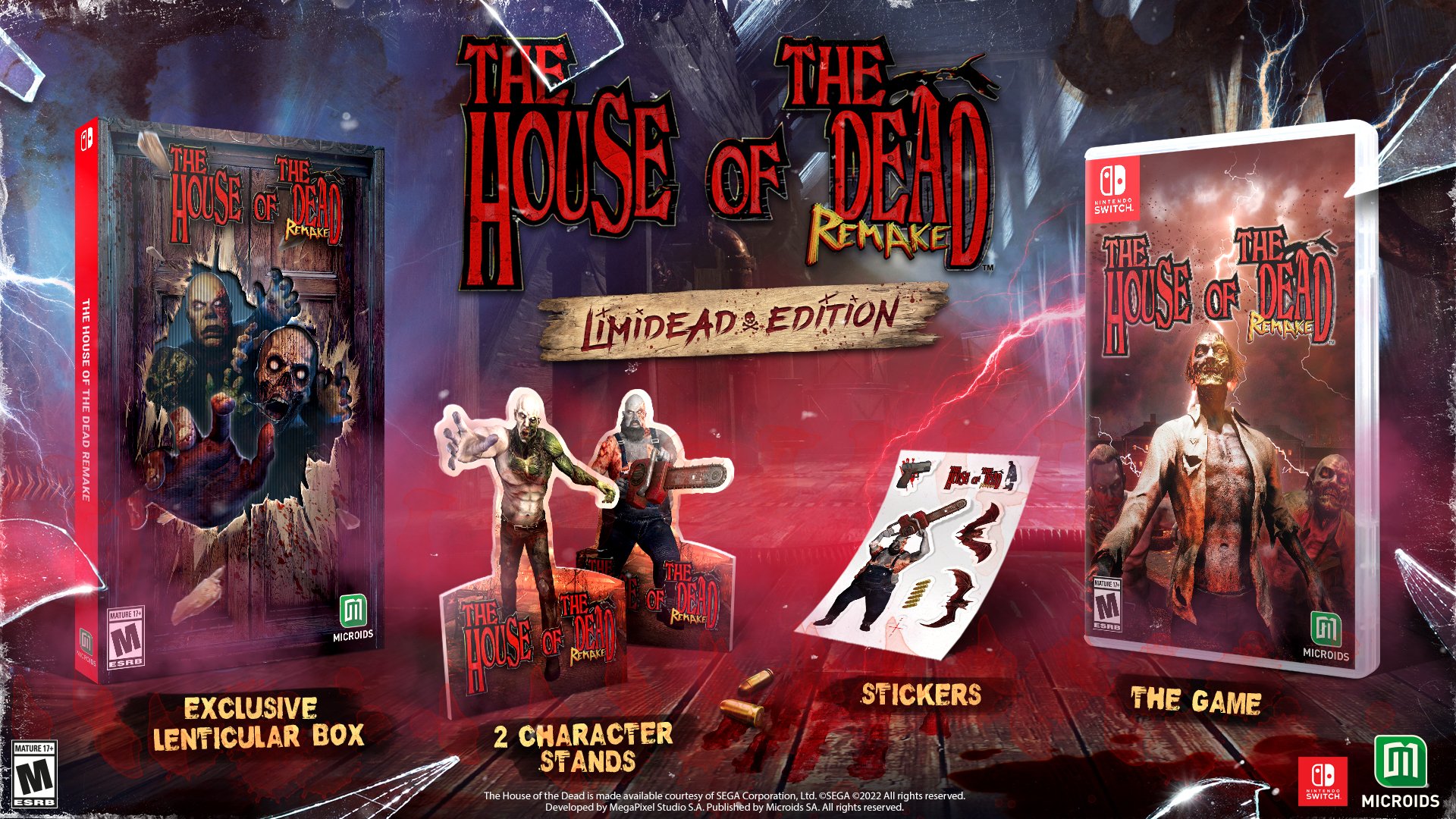 The House of the Dead: Remake - Limidead Edition [Switch] - купить в  Минске, цены